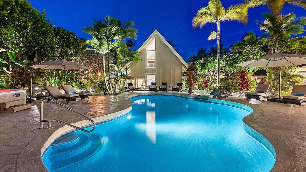 Luxury vacation rental property Kailua Ocean Estate